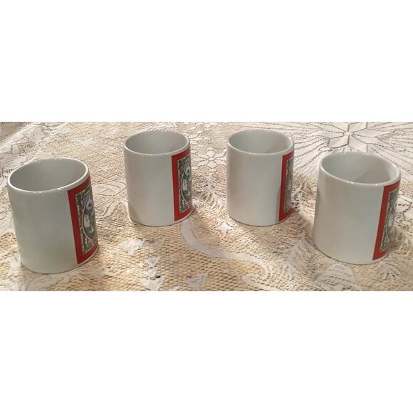 Lot of 4 Vintage National Wildlife Federation Rabbits Coffee Mug Cups - Picture 5 of 10